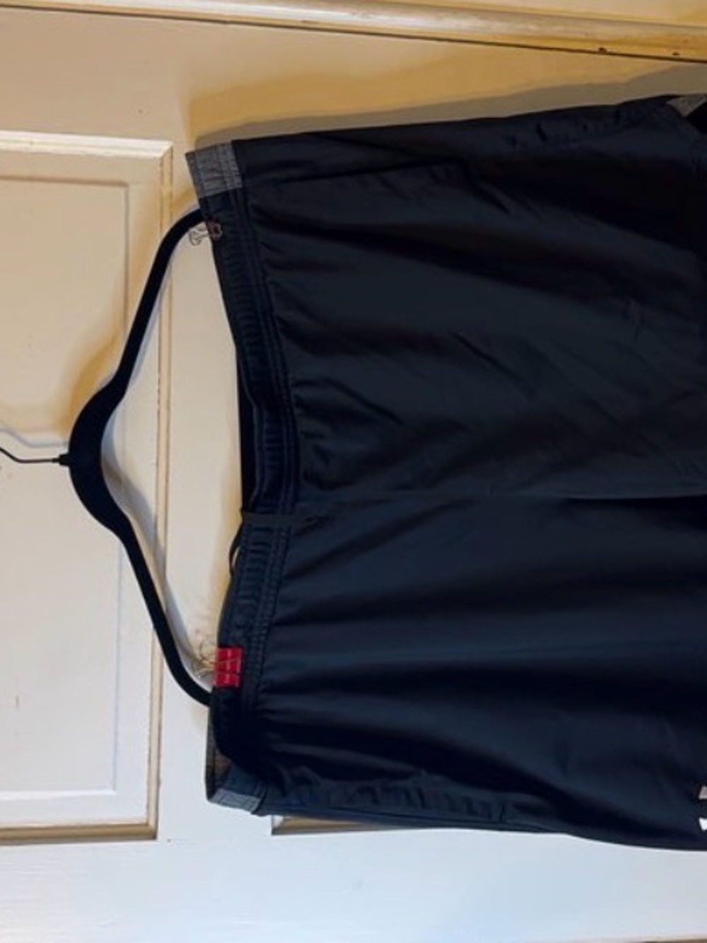 Under Armour Men's Black Swim Trunks with Subtle Logo